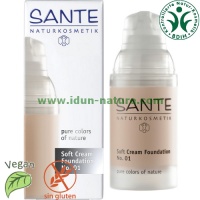 Maquillaje Soft Cream Foundation 01 Porcelain SANTE